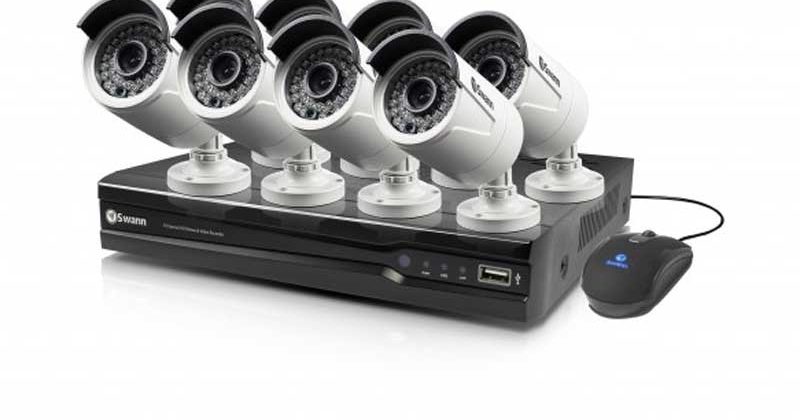 Swann NVR8-7400 system with 8 x NHD-818 4MP Extreme HD Bullet Cameras