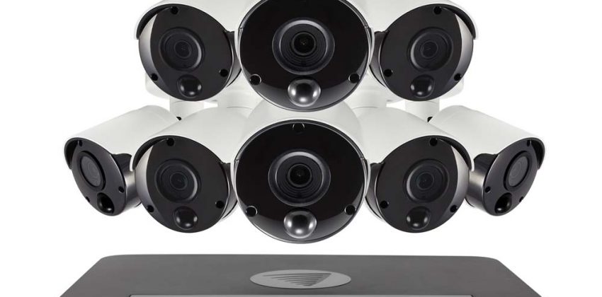 SWNVK-1675808 Swann 16 Channel Security System: 5MP Super HD NVR-8580 with 2TB HDD & 8 x 4 x 5MP Thermal Sensing Bullet Cameras NHD-865MSB