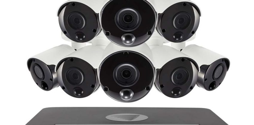 SWNVK-875808 Swann 8 Channel Security System: 5MP Super HD NVR-8580 with 2TB HDD & 8 x 4 x 5MP Thermal Sensing Bullet Cameras NHD-865MSB